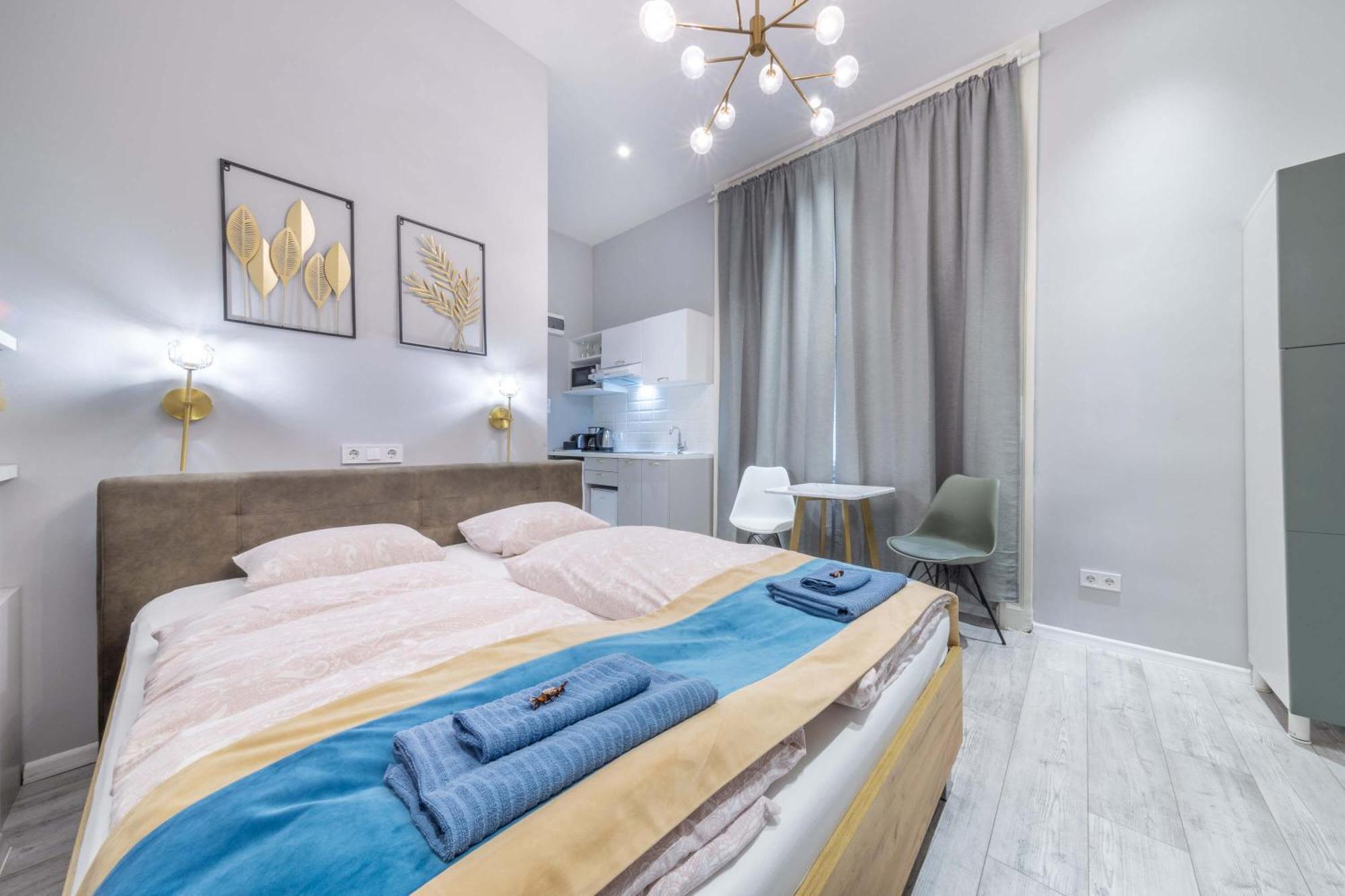 Apartmán Js Modern Downtown Studios-self Check-in Budapešť