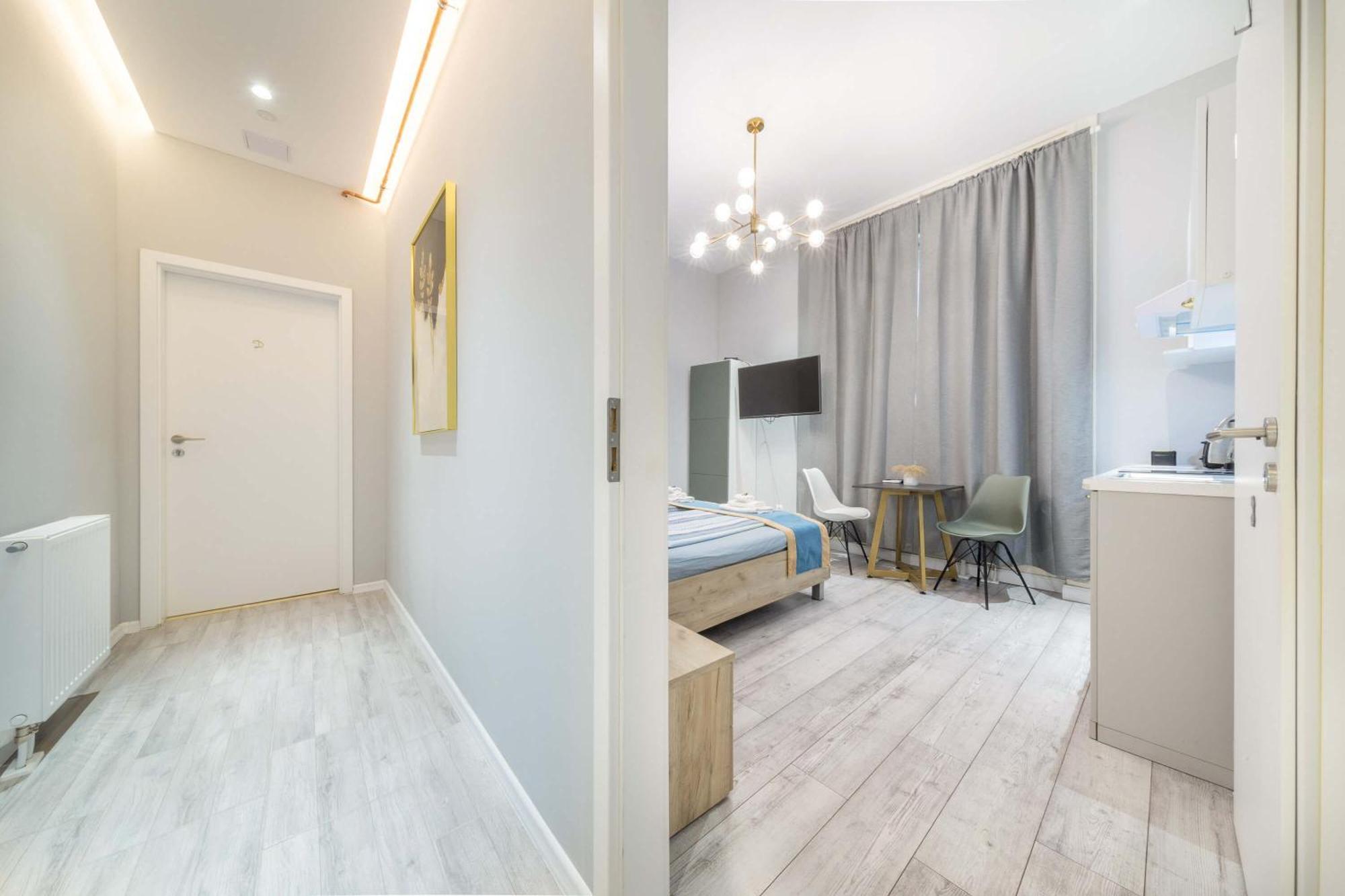 Apartmán Js Modern Downtown Studios-self Check-in *